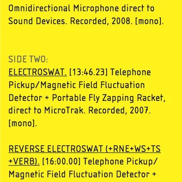 Recorded While It Actually Happened