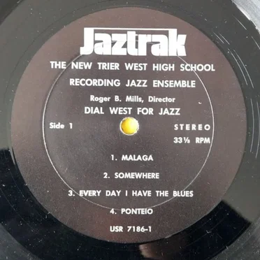 Dial West for Jazz by New Trier West High School Recording Jazz Ensemble - album cover