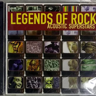 Legends of Rock Acoustic Superstars by Various Artists - album cover