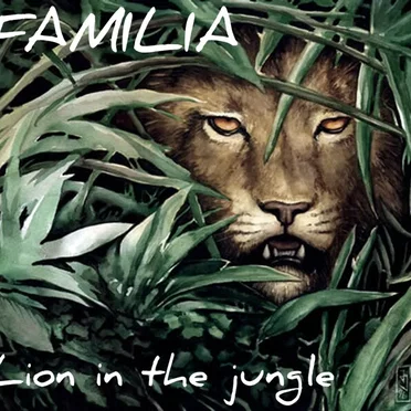 Lion in the Jungle