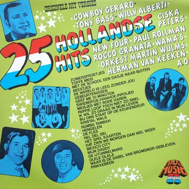 25 Hollandse hits by Various Artists - album cover