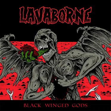Black Winged Gods by Lavaborne - album cover
