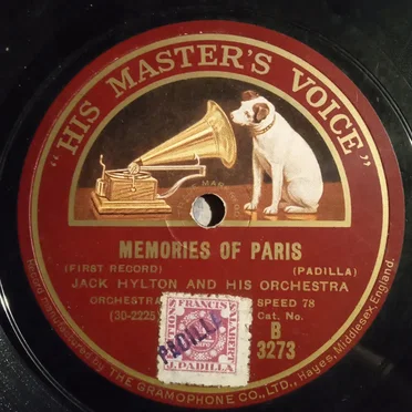 Memories of Paris (Frst and Second Record)