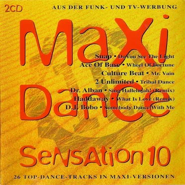 Maxi Dance Sensation 10 by Various Artists - album cover