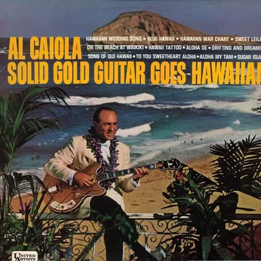 Solid Gold Guitar Goes Hawaiian