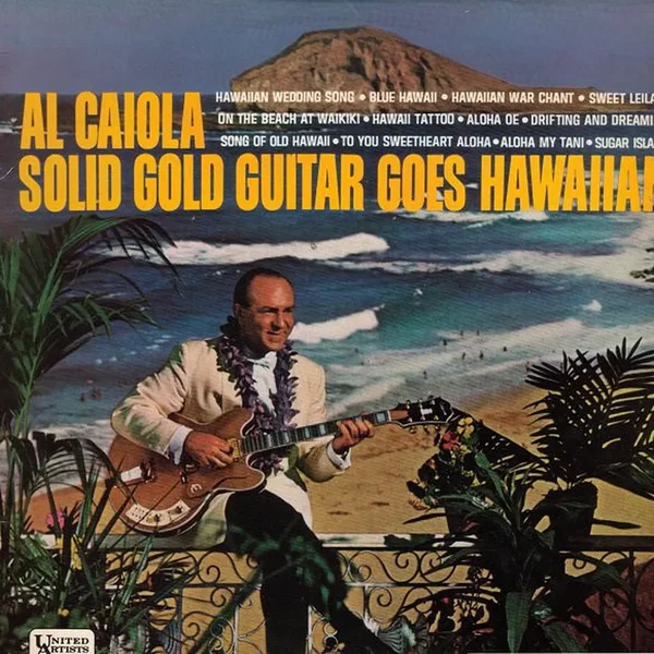 Solid Gold Guitar Goes Hawaiian