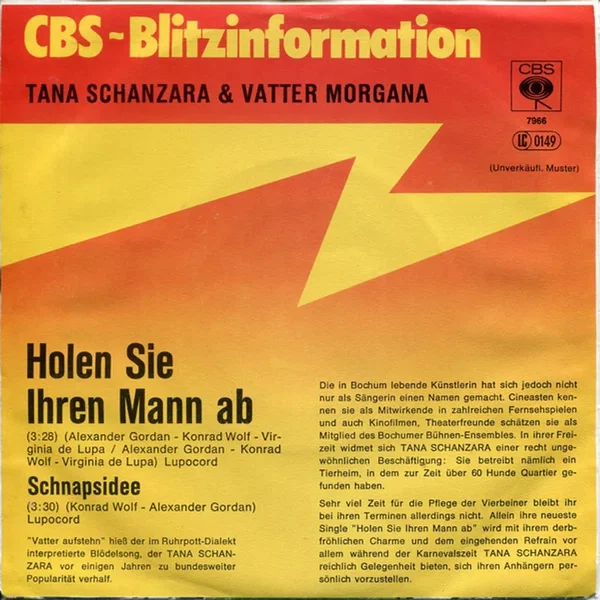 Holen Sie Ihren Mann ab / Schnapsidee