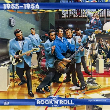 The Rock 'n' Roll Era: 1955-1956 by Various Artists - album cover