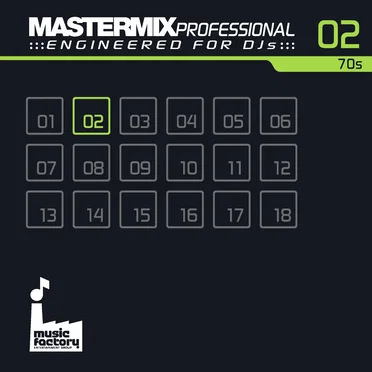 Mastermix Professional Engineered for DJs 02: 70s by Various Artists - album cover