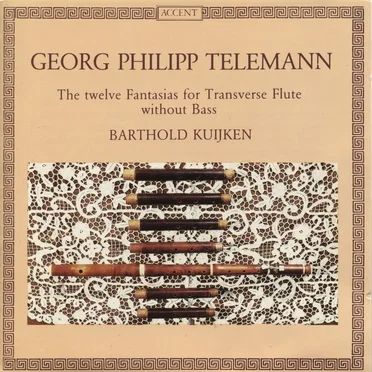 The twelve Fantasias for Transverse Flute without Bass