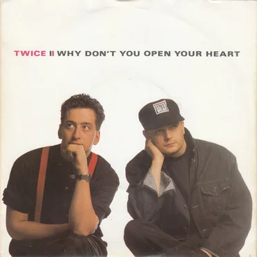 Why Don't You Open Your Heart by Twice - album cover