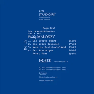 Die haarsträubenden Fälle des Philip Maloney, N° 12 by Roger Graf - album cover