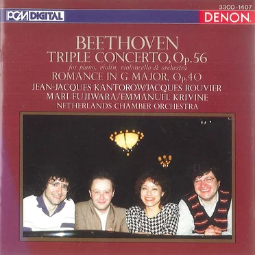 Triple Concerto op. 56 / Romance in G major op. 40