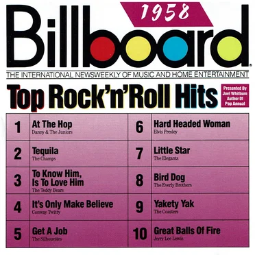 Billboard Top Rock’n’Roll Hits: 1958 by Various Artists - album cover