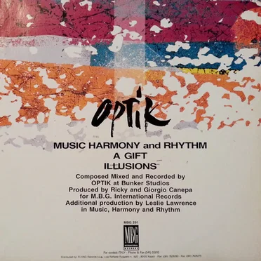 Music Harmony and Rhythm by Optik - album cover