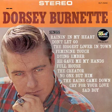 Sings by Dorsey Burnette - album cover