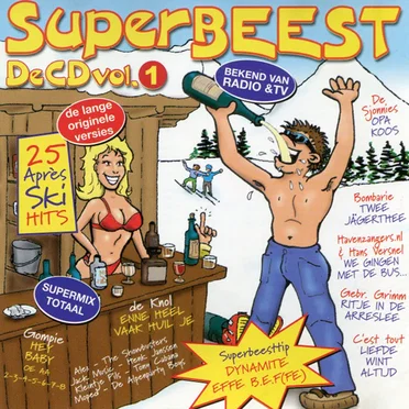 Superbeest De CD, vol. 1 by Various Artists - album cover