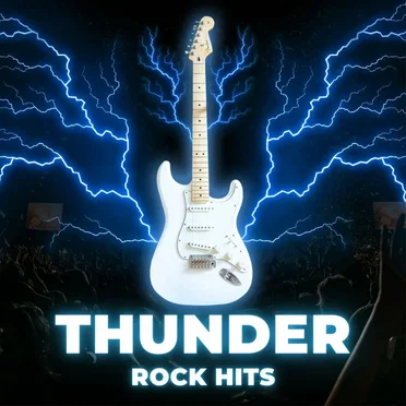Thunder - Rock Hits by Various Artists - album cover