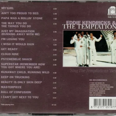 Eddie Kendricks and The Temptations Sing The Temptations’ Best