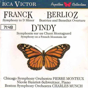 Franck: Symphony in D minor / D'Indy: Symphony sur un chant montagnard / Berlioz: Beatrice and Benedict Overture