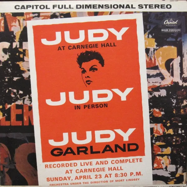 Judy at Carnegie Hall