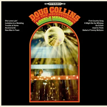 Lonely Memories by Doug Collins and the Receptionists - album cover