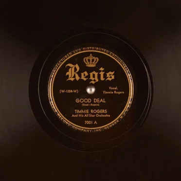 Good Deal / Daddy‐O by Timmie Rogers and His All Star Orchestra - album cover