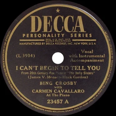 I Can’t Begin to Tell You / I Can’t Believe That You’re in Love With Me