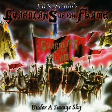 Under a Savage Sky by Jack Starr’s Guardians of the Flame - album cover