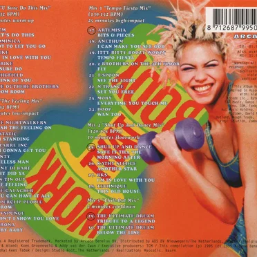 Work That Body 3 (The Official Workout Album) by Various Artists - album cover