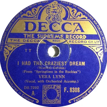 I Had the Craziest Dream / Really and Truly