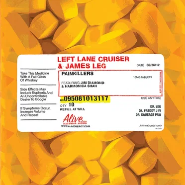 Painkillers by Left Lane Cruiser - album cover