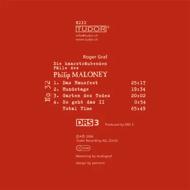 Die haarsträubenden Fälle des Philip Maloney, N° 32 by Roger Graf - album cover