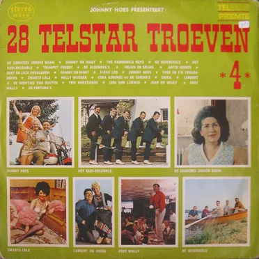 Johnny Hoes presenteert: 28 Telstar troeven, 4 by Various Artists - album cover