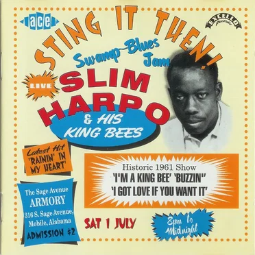 Sting It Then! by Slim Harpo & His King Bees - album cover