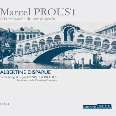 Albertine disparue by Marcel Proust - album cover