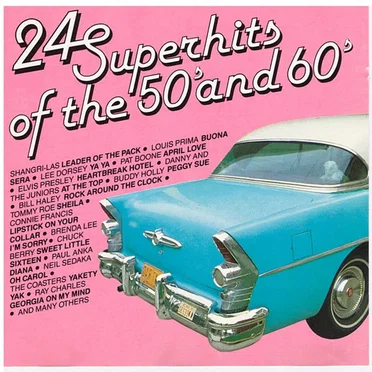 24 Jukebox Hits of the 50’s & 60’s by Various Artists - album cover