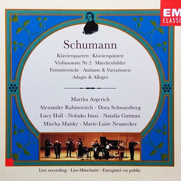 Klavierquartett / Klavierquintett / Violinsonate Nr. 2 / Märchenbilder / Fantasiestücke / Andante & Variationen / Adagio & Allegro