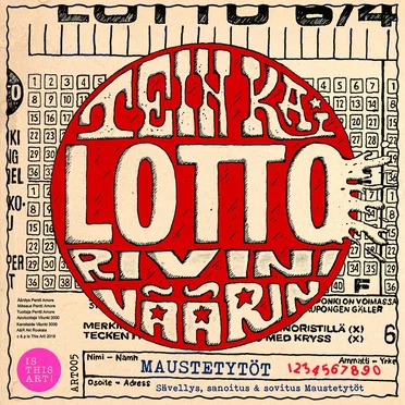 Tein kai lottorivini väärin