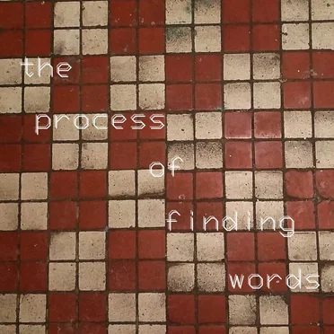 the process of finding words