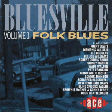 Bluesville Volume 1 Folk Blues by Various Artists - album cover