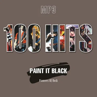 100 Hits Paint It Black by Various Artists - album cover