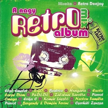 A nagy retro mix album by Various Artists - album cover