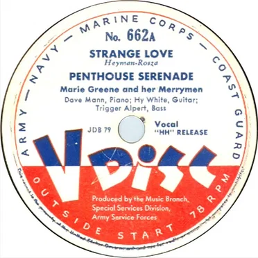 Strange Love / Penthouse Serenade / I Dreamt I Dwelt in Marble Halls / St. Louis Blues