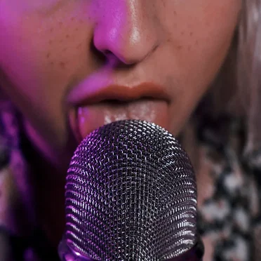 ASMR Ear Licking and Mouth Sounds, Whispering Blue Yeti Pro by The Sounds of Girls - album cover