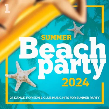 Beach Party Summer 2024 by Various Artists - album cover