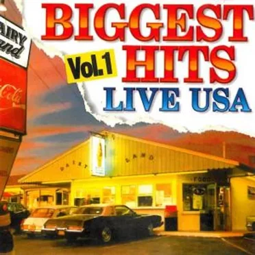 Biggest Hits Live USA Vol. 1 by Various Artists - album cover