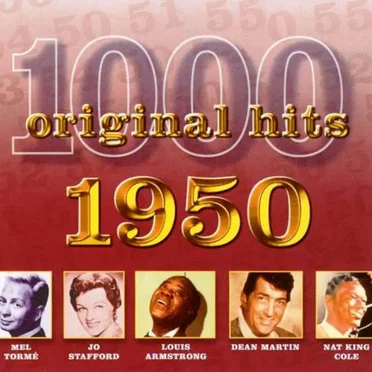 1000 Original Hits: 1950 by Various Artists - album cover