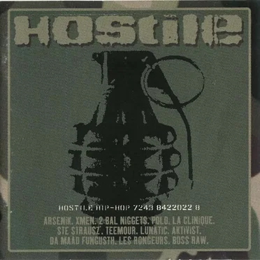 Hostile Hip-Hop by Various Artists - album cover