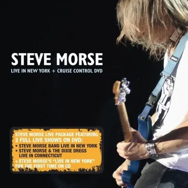 Live in New York by Steve Morse - album cover